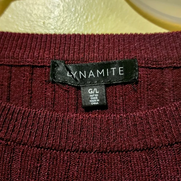 💙 NWOT Ribbed Crew Neck Long Sleeve - Picture 5 of 5